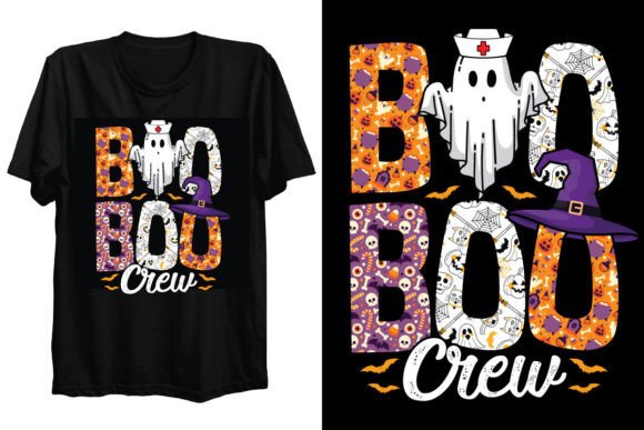 Boo Boo Crew Halloween Nurse T Shirt