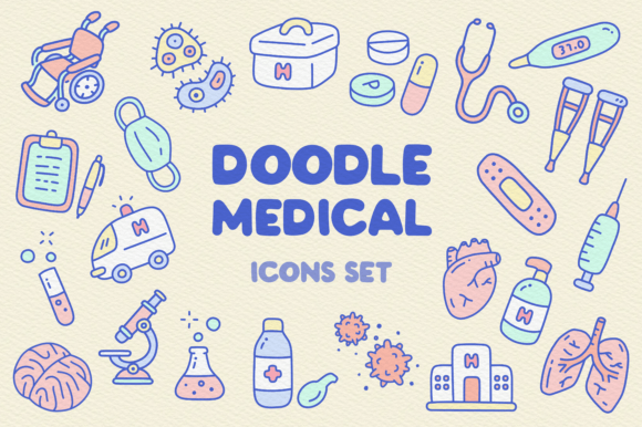 Doodle Medical Icons Set: A Designer’s Real-World Embroidery Review
