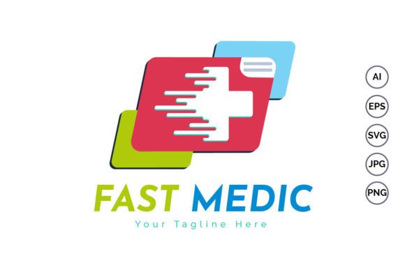 Fast Medical Cross Hospital Logo