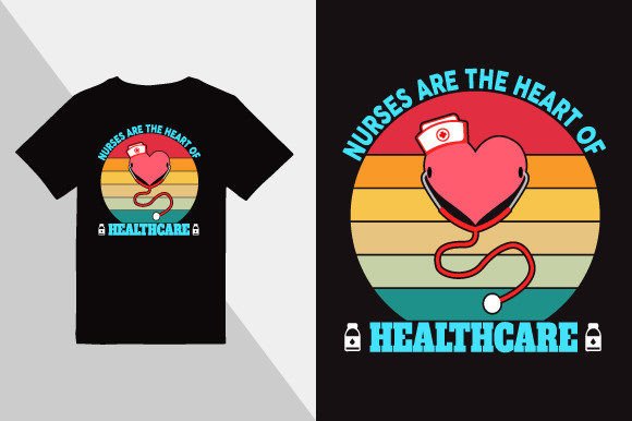 Nurse T Shirt Design, Nurse Day T Shirt