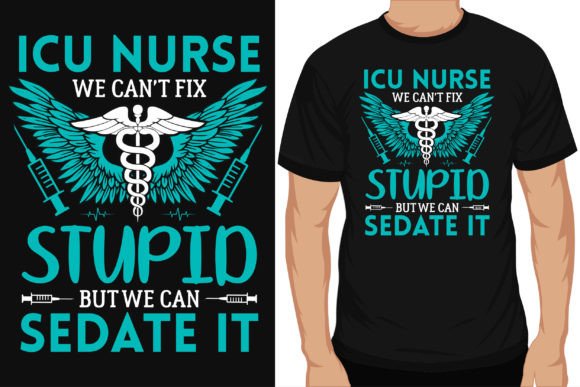 Nurse Tshirt Design Vector Design