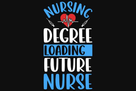 Nurse Typographic Tshirt Design
