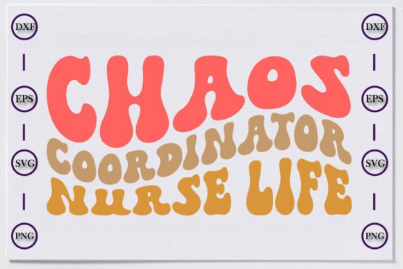 Nurse Unique Retro T-shirt Design, Chaos