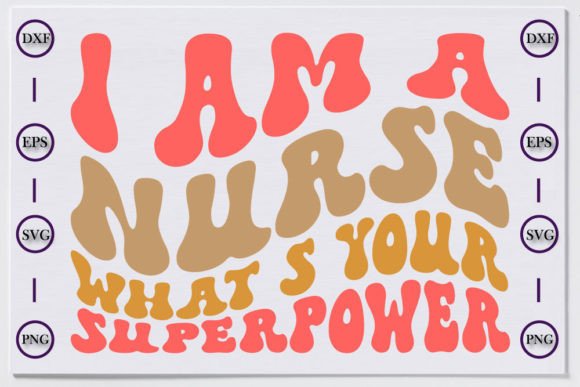 Nurse Unique Retro T-shirt Design, I Am