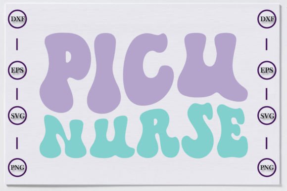 Nurse Unique Retro T-shirt Design, Picu