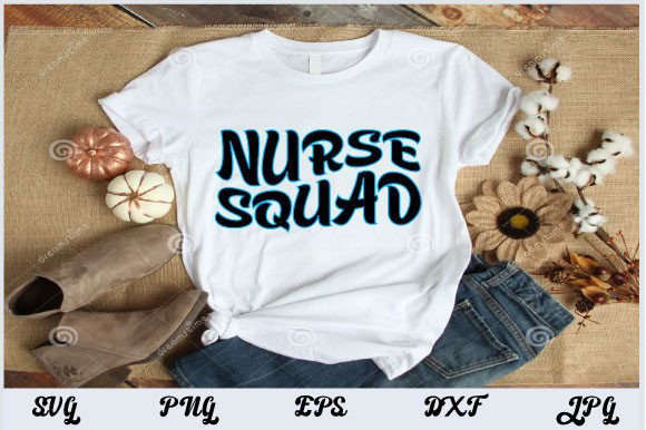 Retro Nurse Design, Nurse Squad