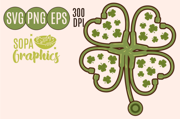 Shamrock Stethoscope Nurse